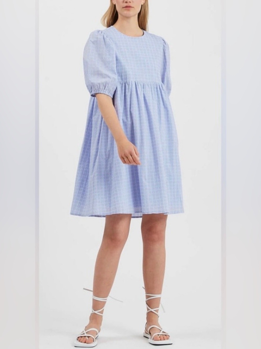 Minimum Chambray Blue mini dress - only worn once